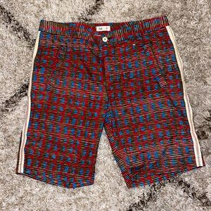 Folk colorful shorts 4